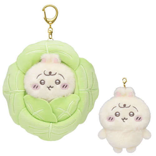 「ちいかわベビー」キャベツに包まれたうさぎマスコット 2,200円