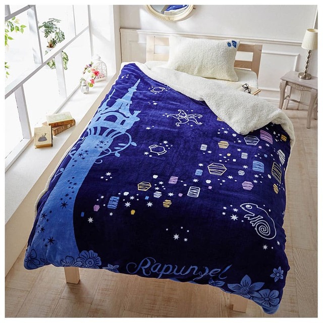 額縁ボアの布団カバーセット＜『塔の上のラプンツェル』＞　9,350円（税込）