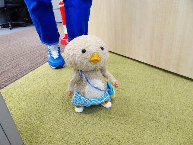 mimot.編集部にとガリくんがやってきました！