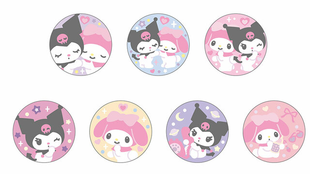 トレーディング刺繍カンバッジ 各990円