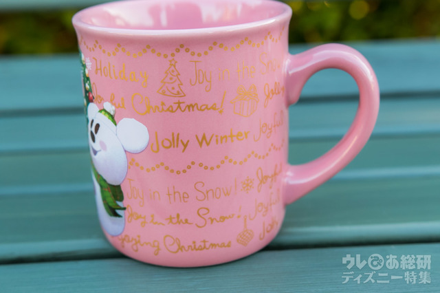 ゴールドの文字がオシャレ｜ラズベリー＆チョコレートムースのスーベニアカップ｜東京ディズニーランド