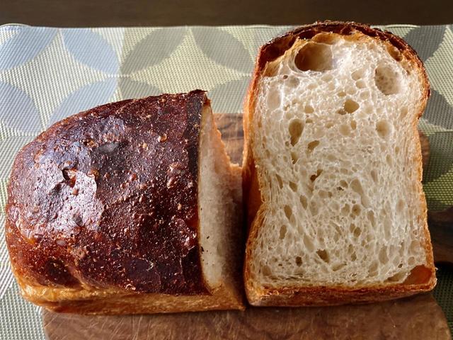 トーストした「パンドミ」にバターをぬってもうまかった