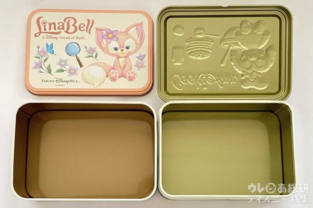 リーナ・ベルのグッズ「クッキー」の缶比較