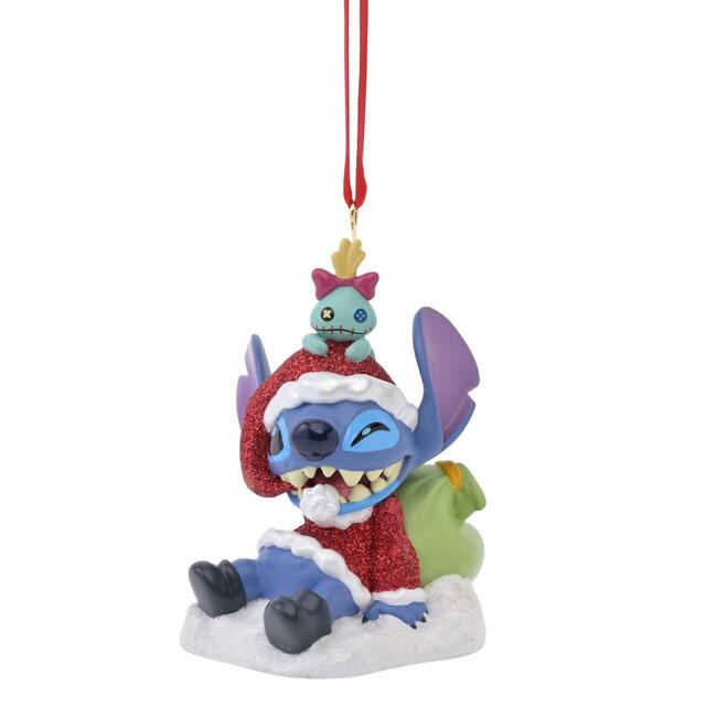 スティッチ＆スクランプ オーナメント クリスマス Disney Christmas Ornament2,200円