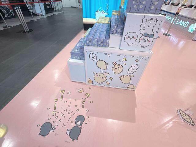 ポップコーン沸きどころを発見したちいかわたち！