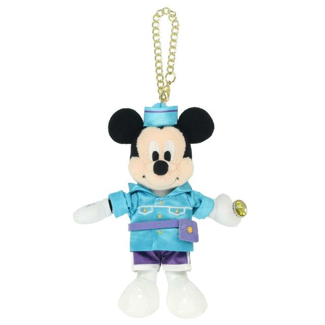 ぬいぐるみチャーム 2,600円｜東京ディズニーシー25周年グッズ｜販売店舗：東京ディズニーシー「エンポーリオ」｜発売日：2026年5月25日（月）