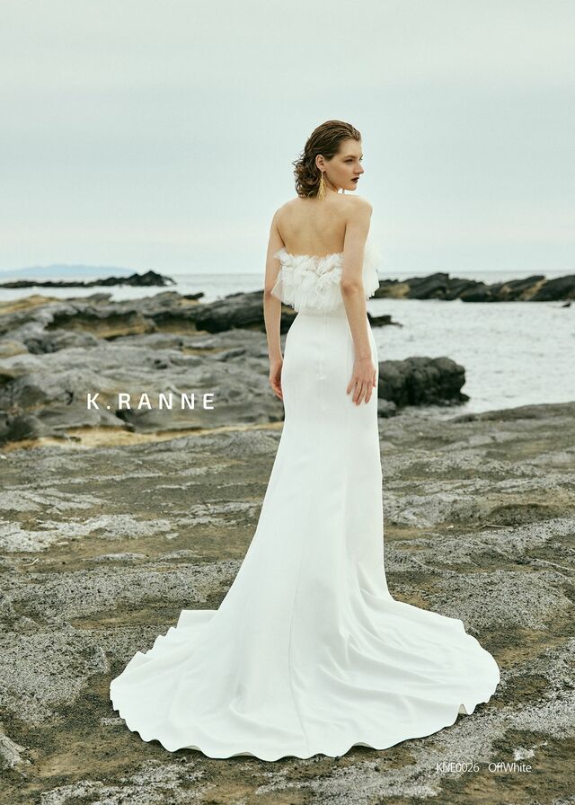 「K.RANNE-クランネ-」新作ウェディングドレス KNE0026_OffWhite
