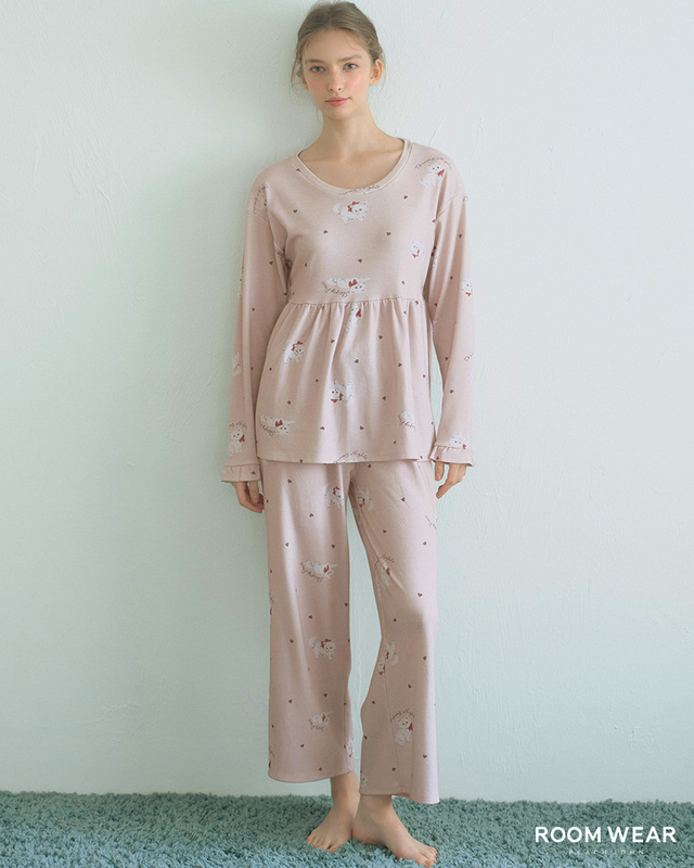 「グッドスリーピィＨＡＲＡマキパジャマ」ピンク