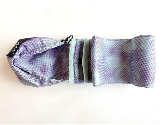 【bPr BEAMS　SHUPATTO / パッカブル バッグ】3秒で広げられます！実際に広げてみると…⇒