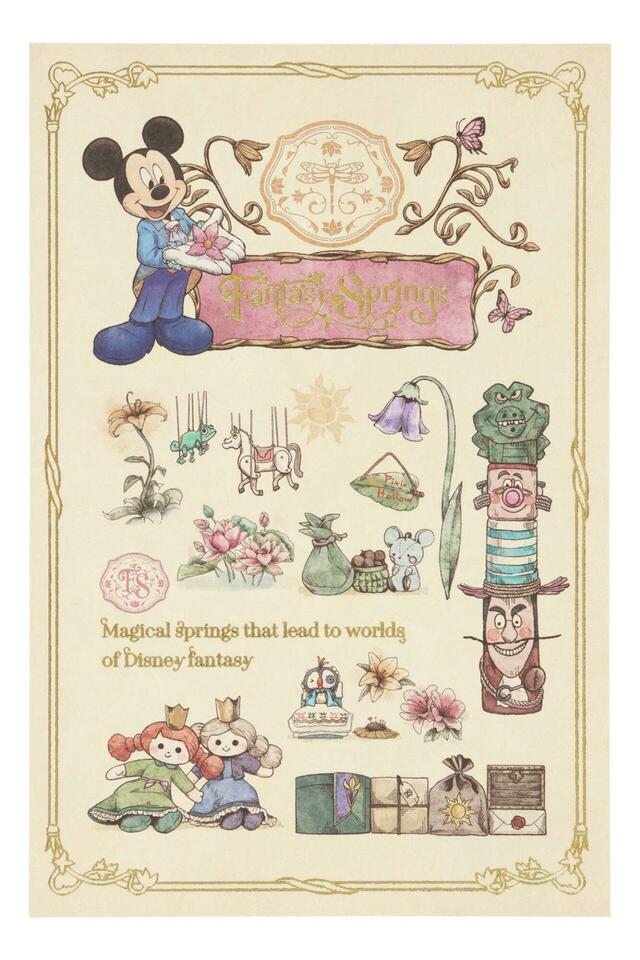 ポストカード 350円｜東京ディズニーシー25周年グッズ｜販売店舗：東京ディズニーシー「エンポーリオ」｜発売日：2026年5月25日（月）