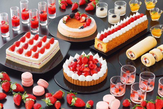 スイーツ＆サンドウィッチビュッフェ～新・ホテルでいちご狩り～