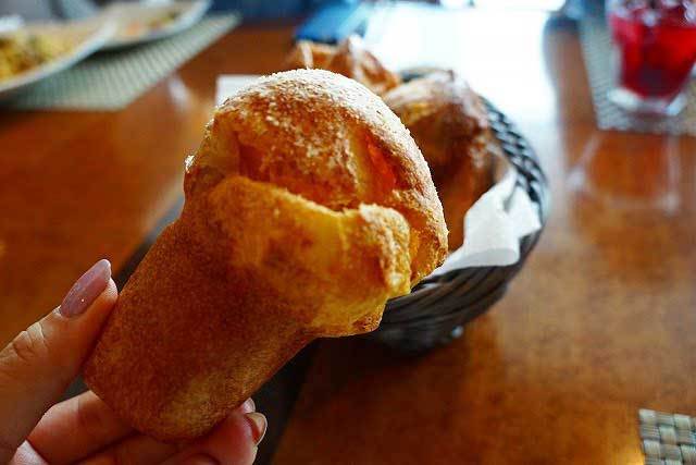 料理についているポップオーバー