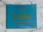 【大人百花　Spring issue】「付録：FEILER（フェイラー）ホワイトマーガレット柄マルチケース」パッケージはこんな感じです！