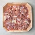 【肉のハナマサ 若鶏小間切肉】1口サイズにカットされています