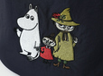ムーミン、リトルミイ、スナフキンの刺繍