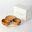 【DEAN ＆ DELUCA ベビーシリーズ】天然木お食事ギフト（欅・胡桃・桜・楓）／￥13,200