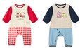 SWIMMER×サンリオキャラクターズ プリント長袖前開きカエルロンパース｜2,990 円（税込）