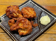 炉端とおでん 呼炉凪来おでんコースに登場する鶏の唐揚げ