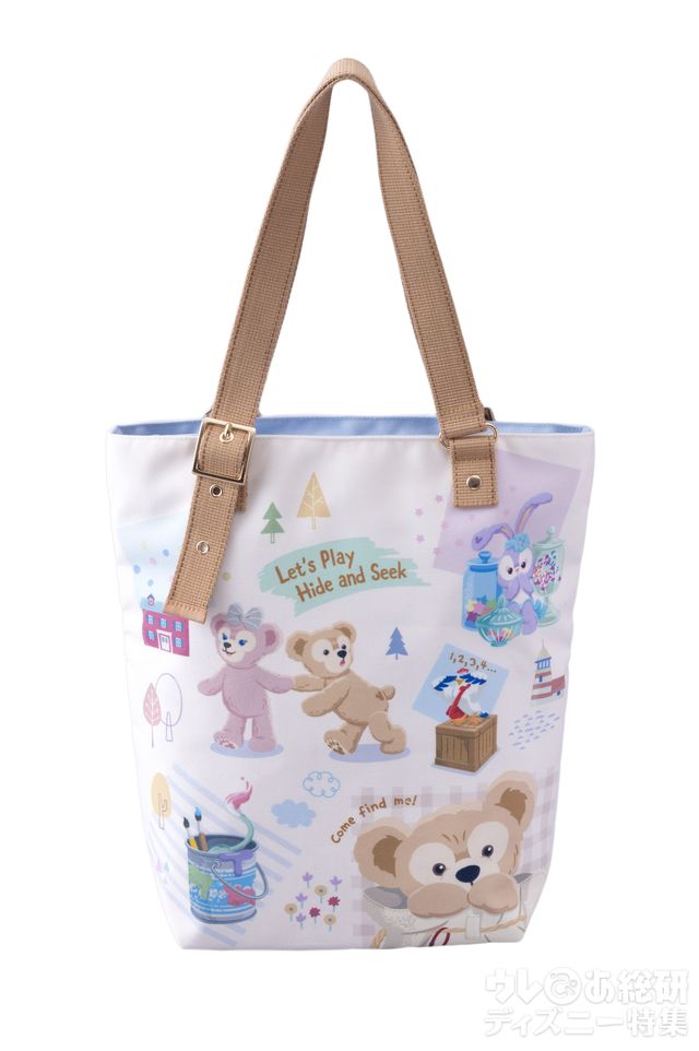 トートバッグ ¥3,800｜「ダッフィーたちのかくれんぼ（Let's Play Hide and Seek）」