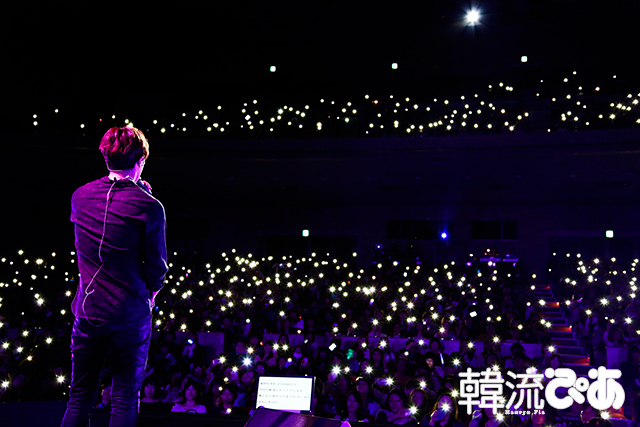 チョン・イル　「チョン・イル JUNG IL WOO FAN MEETING 2016～10thank you～ in Japan」＠東京・新宿文化センター 大ホール