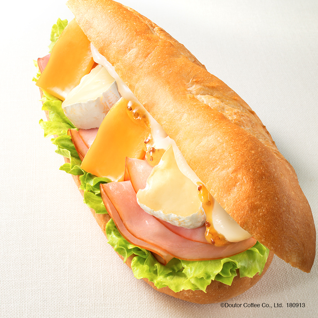 ミラノサンド ハニーハム＆チーズ