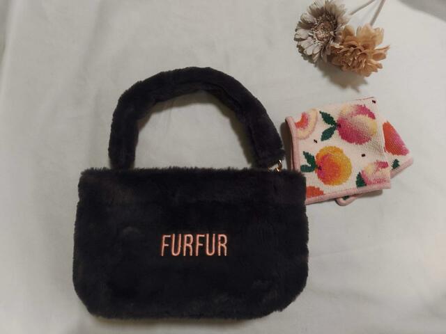 ふわふわとした上質なファー【FURFUR（ファーファー）3wayショルダーバッグ】