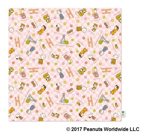 小風呂敷 チラシ柄 兼六園 800 円+税