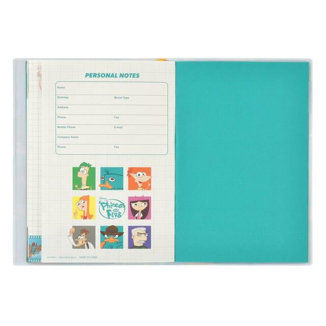 フィニアスとファーブ 手帳・スケジュール帳 B6 CALENDAR & ORGANIZER 2027 1,500円