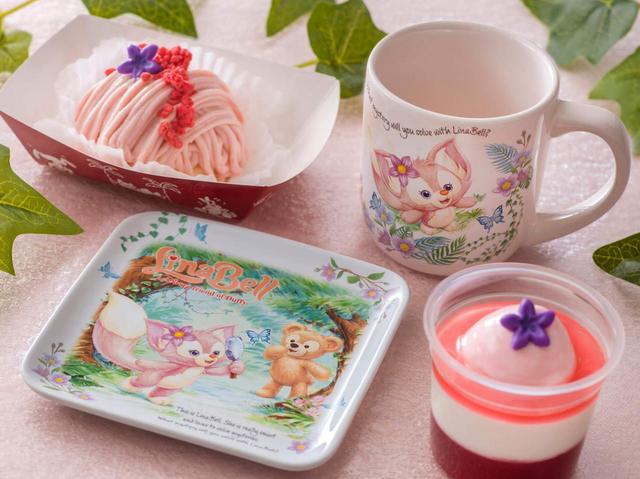 ストロベリーモンブラン、スーベニアプレート付き 990円|販売店舗:東京ディズニーシー「ミゲルズ・エルドラド・キャンティーナ」