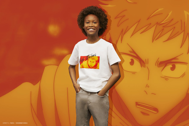 KIDS TVアニメ 呪術廻戦 UT グラフィックTシャツ 虎杖 悠仁（半袖）