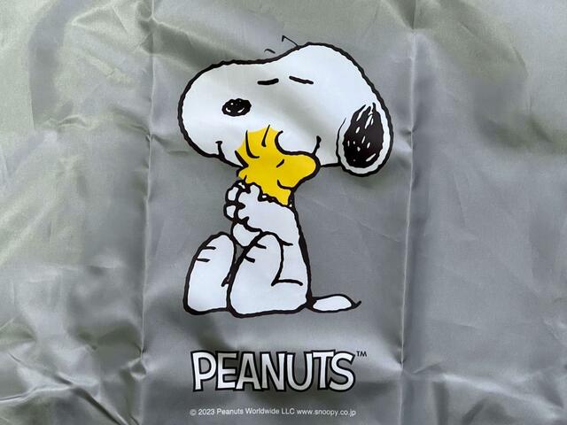 ウッドストックをぎゅっとハグするスヌーピーがかわいい♪