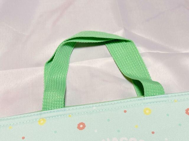 【ファミリーマートオリジナル サンリオキャラクターズ当りくじ】保冷バッグ：5等「保冷バッグ シナモロール」（ポチャッコ）持ち手：（約）30cm