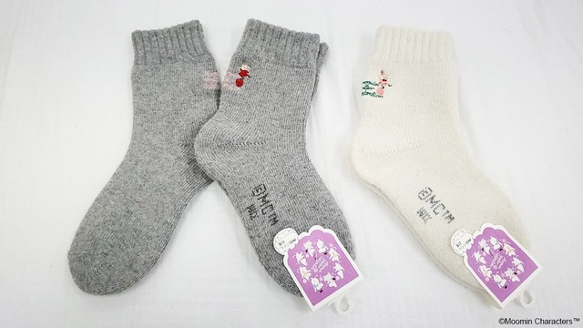 【ムーミン】「ソックス」￥880（株式会社ウイックスより11月15日発売予定）