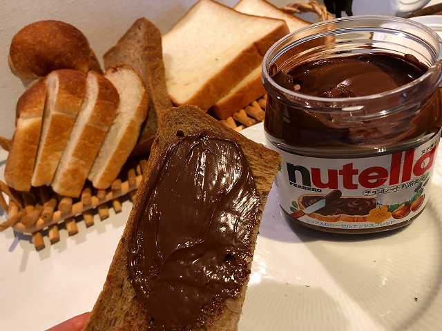 おとなnutellaな食べ方