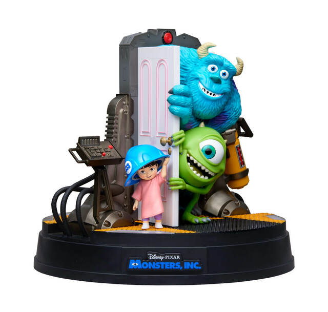 PIXARくじLast賞:『モンスターズ・インク』ポスターフィギュア