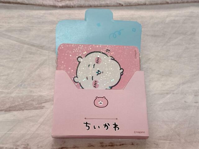 【ちいかわ キラだッッ ホログラムカードメーカー】作ったホログラムカードを入れてみました！