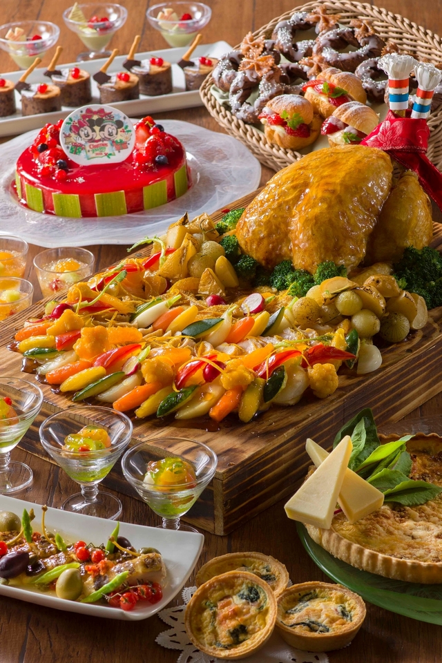 東京ディズニーランドホテル  「シャーウッドガーデン・レストラン」  ブッフェ