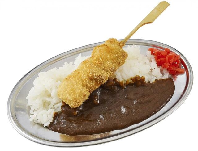「串カツミニカレー」＜490円＞【アパホテル×串カツ田中コラボメニューが登場】