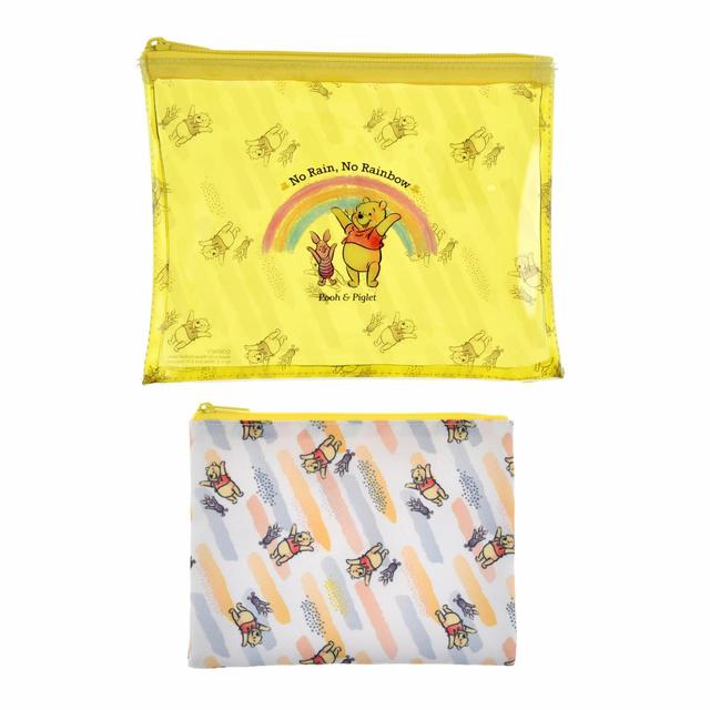 フラットポーチセット <プー&ピグレット> 2090円