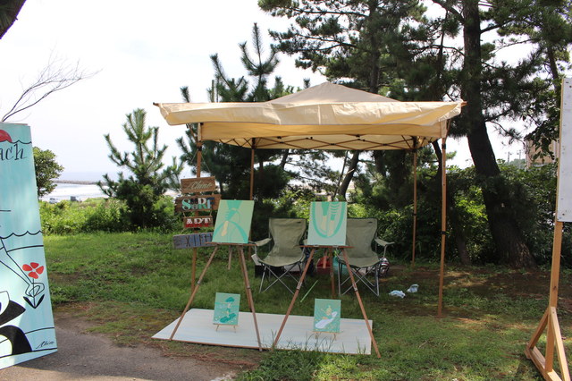 イベントでは、ライブイベントアーティストも。