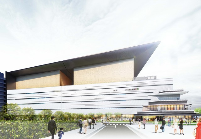 (イメージパース)シアター棟外観