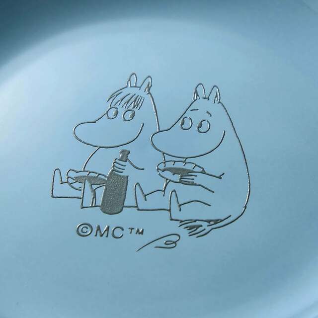 余分な油をカットできるプレート 「ムーミン」