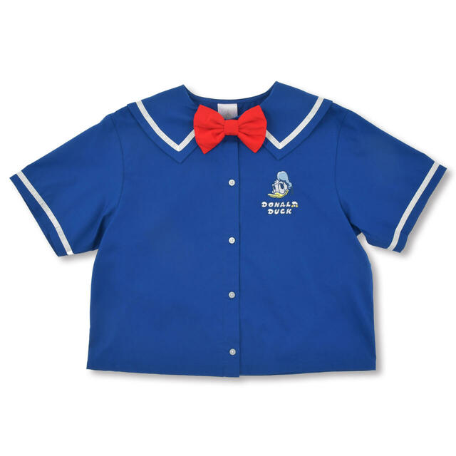 ドナルド 半袖シャツ リボンクリップ付き DONALD MOKOMOKO BIRTHDAY 6,400円