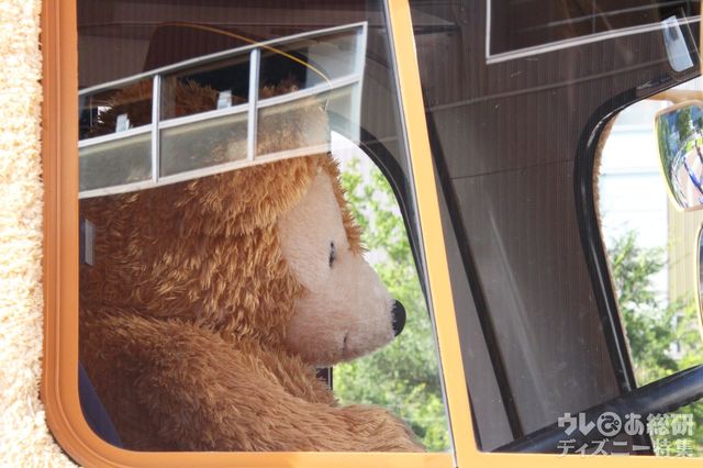 ダッフィーバスのダッフィー運転手さん
