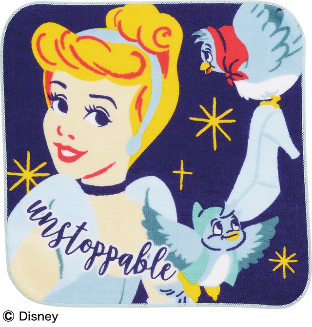 F賞 ハンドタオル｜一番くじ ＜ディズニー プリンセス＞ Blooming Melodies