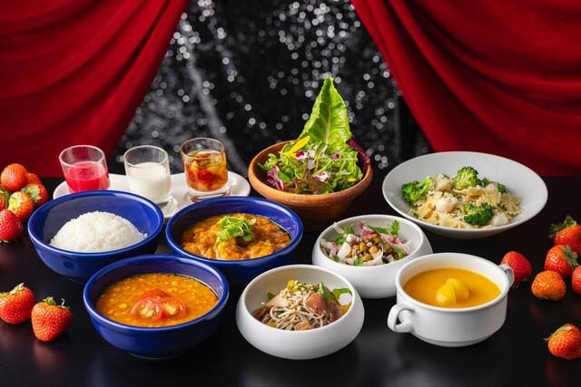 「セイボリー(軽食)」<期間:2026年1月9日~3月8日>【【ヒルトン名古屋】ホテルメイドのストロベリースイーツが並ぶ♪甘美な“ストロベリースイーツビュッフェ”開催!】