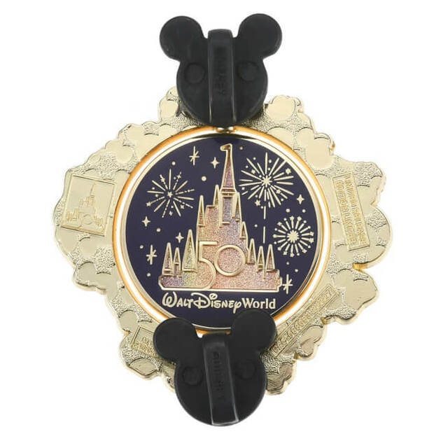ミッキー ピンバッジ スピン Walt Disney World 50th Celebration 2,310円