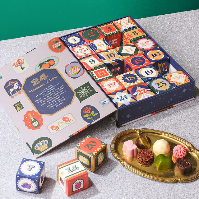 【カルディ 2025クリスマス】オリジナル ショコラカレンダー 24モーメンツ オブ ブリス(税込¥4,785)