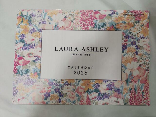 「ローラ アシュレイ 2026年カレンダー」も含まれています