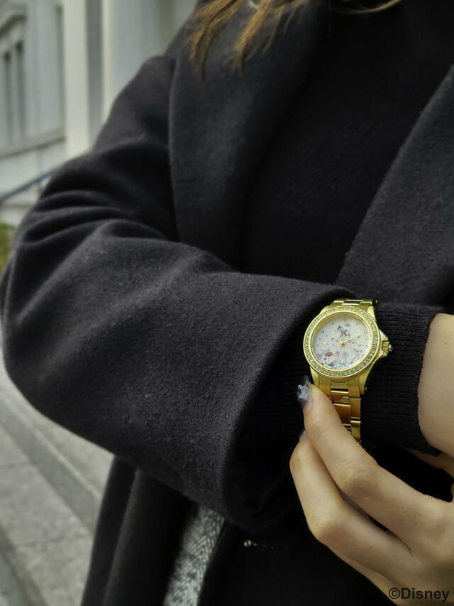 DISNEY BAMBI SERIES LOV-IN BOUQUET ＜バンビ＞腕時計｜¥ 22,000